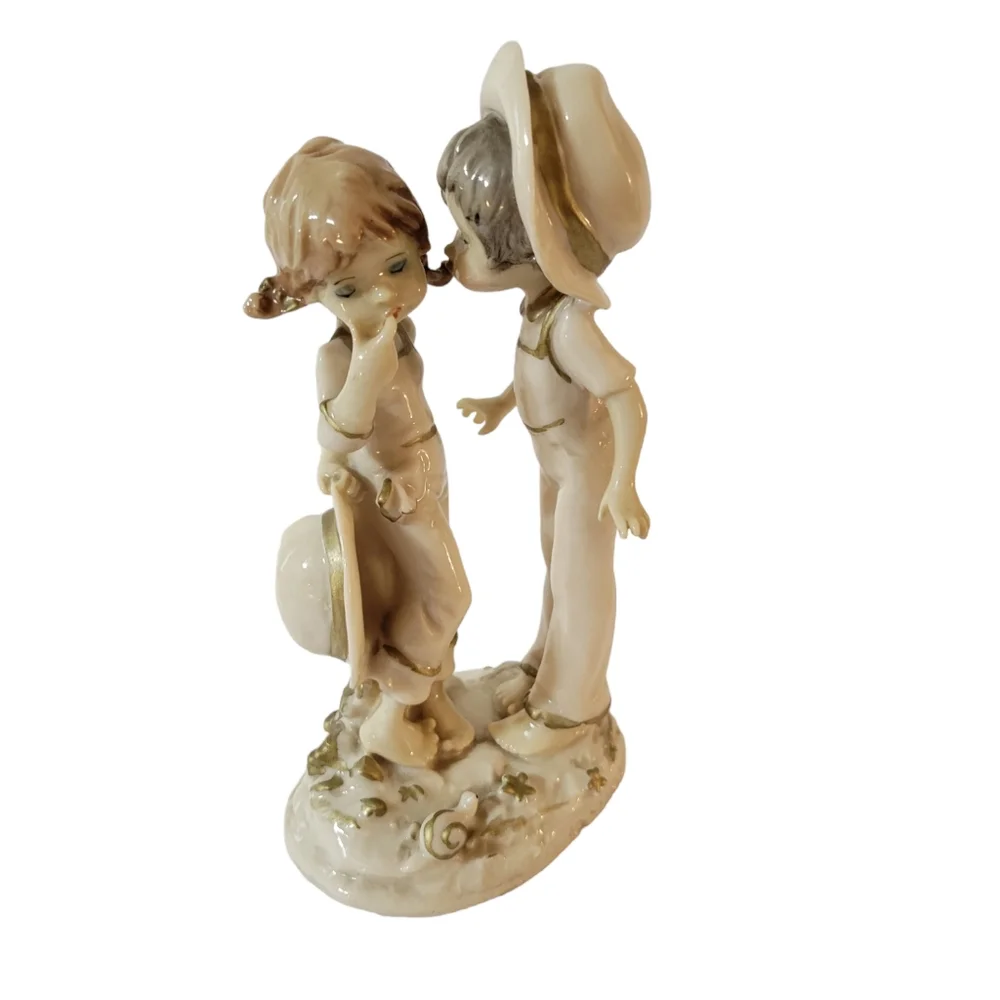 Vintage Boy Girl Figurine Teen Love
